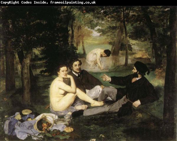 Edouard Manet Le Dejeunersur l'Herbe